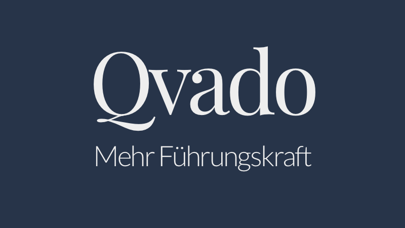 Die Plattform Qvado entsteht. Aus einer Lücke, die viele kennen